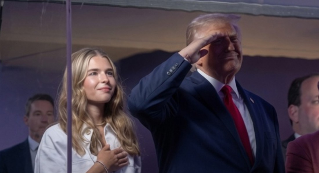 Donaldu Trumpu publika zviždala na NBA finalu, reakcija njegove unuke Kai je viralna