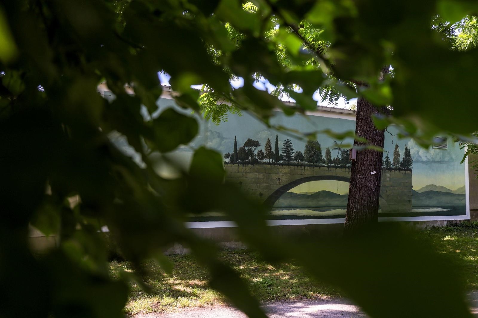 Predivan mural osvanuo u zagrebačkom Botaničkom vrtu