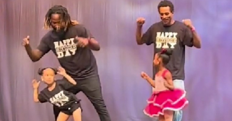 Ujak s nećakinjom otplesao ples za Dan očeva i dirnuo tisuće ljudi