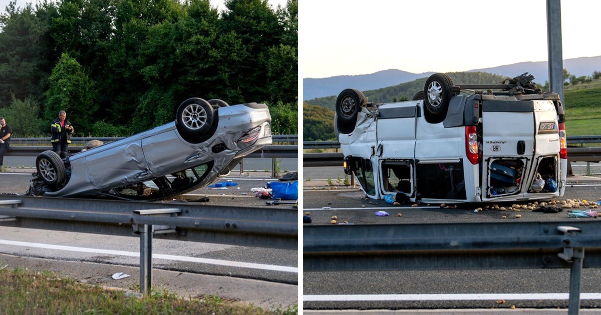 Teška nesreća na A1. Helikopter prevozio ozlijeđene, pomagali i vojnici