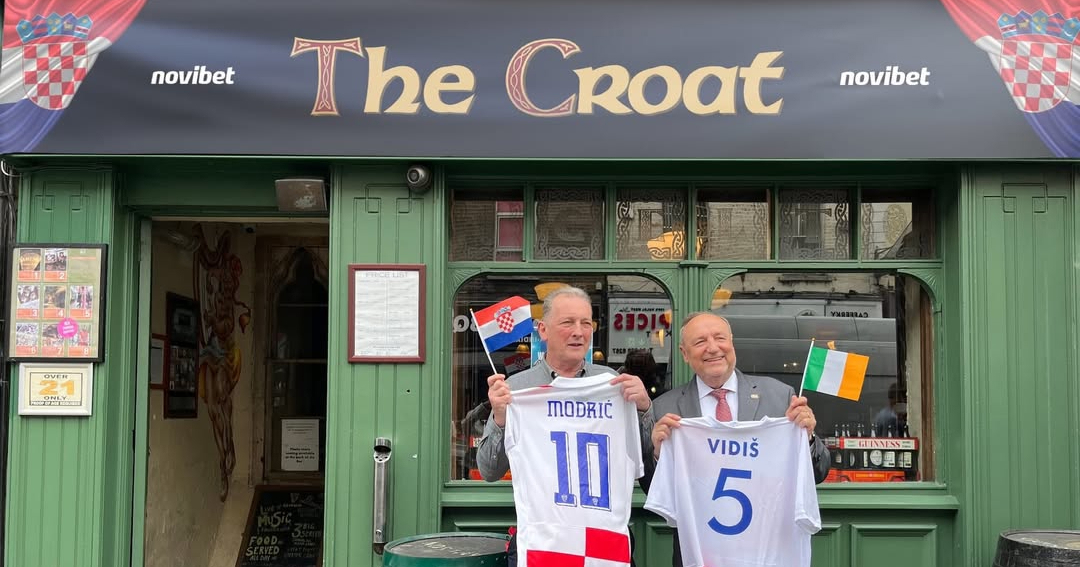 Pub u Dublinu preimenovan u The Croat: "Ne navijamo za neprijatelja, uz Hrvatsku smo"