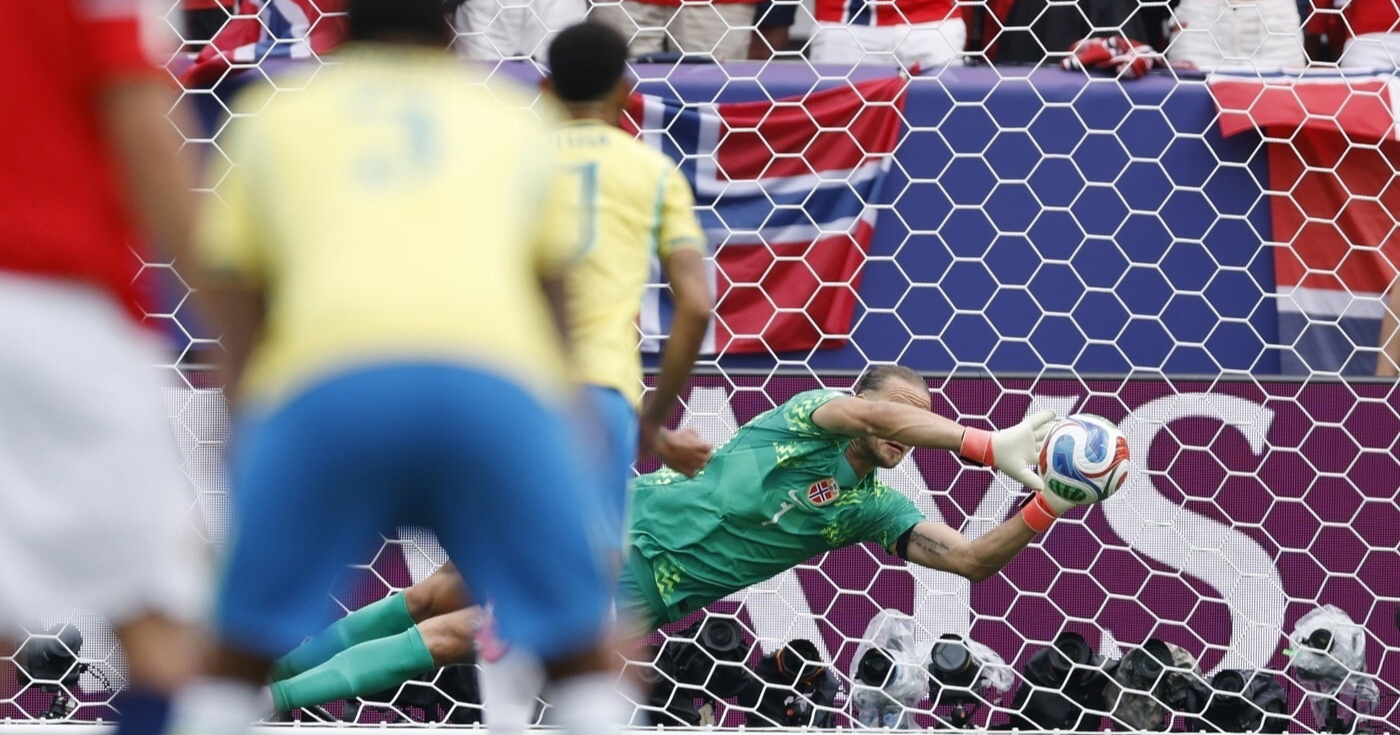 UŽIVO Golman Norveške obranio zicer Viniciusu. Brazil promašio penal