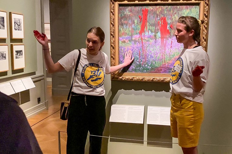 Presedan u Švedskoj: Zalile čuvenu sliku bojom, sud ih potpuno oslobodio krivnje