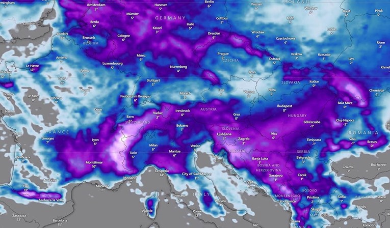 Severe Weather Europe: Stiže jaka zimska oluja. Snijega će biti i u Hrvatskoj