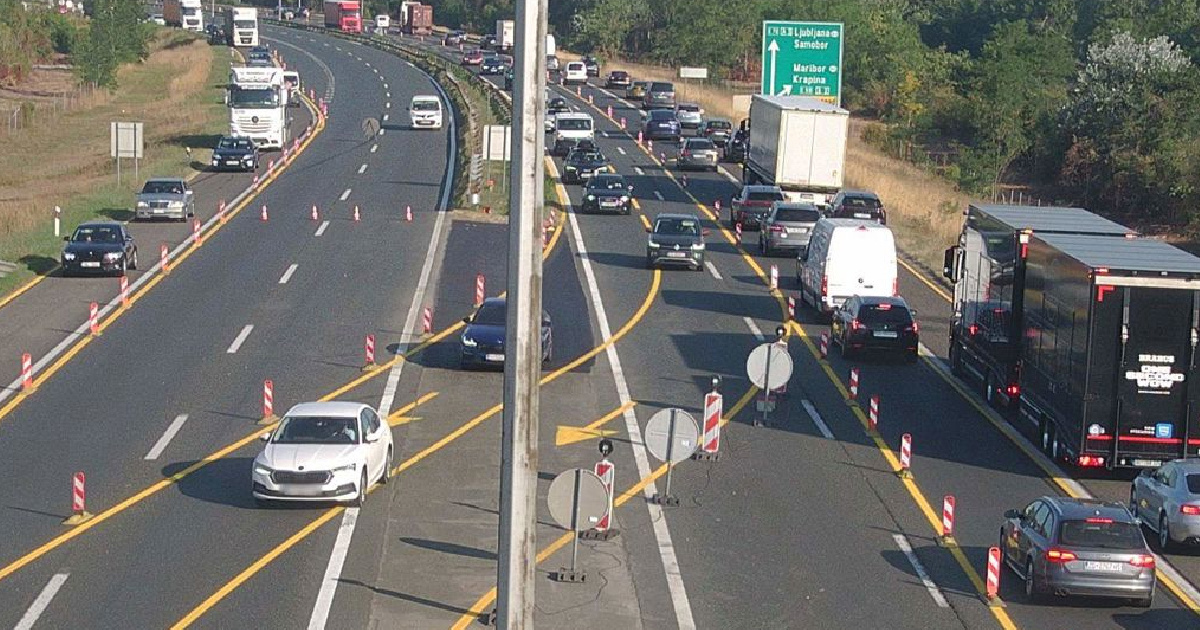 Kolona od 7 kilometara na ulazu u Zagreb, gužve i prema moru
