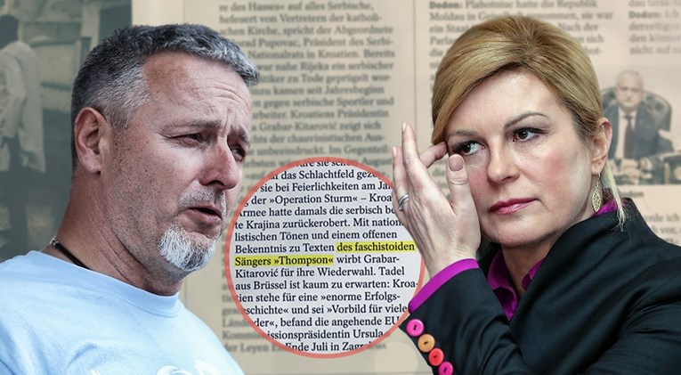 Der Spiegel: Kolinda ide na izbore s "fašistoidnim pjevačem Thompsonom"