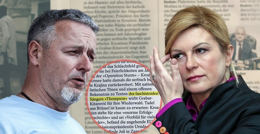 Der Spiegel: Kolinda ide na izbore s "fašistoidnim pjevačem Thompsonom"