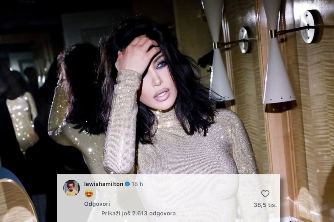 Lewis Hamilton komentirao fotku Kim Kardashian i potaknuo glasine o vezi
