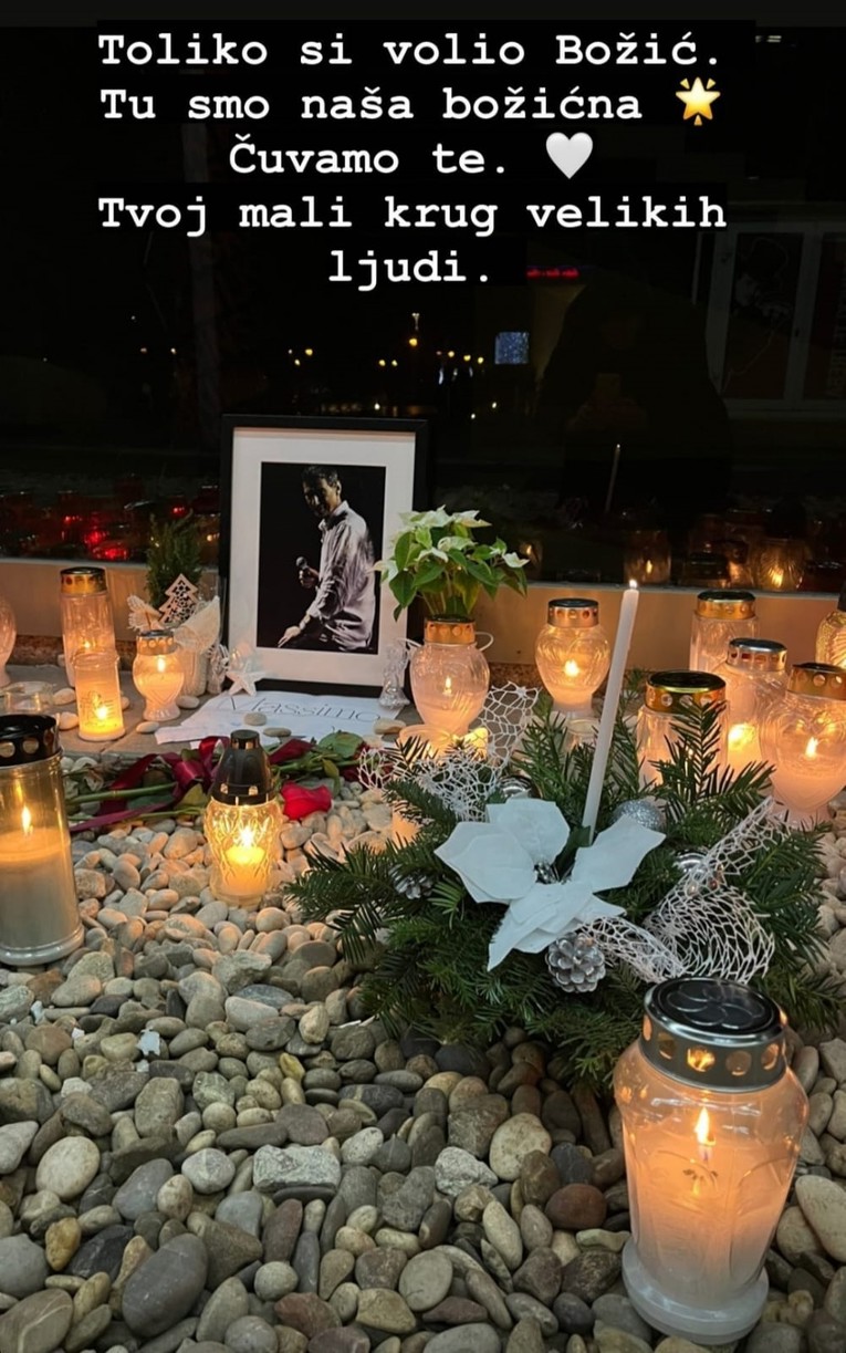 Na Massimovom profilu objavljen prizor ispred Lisinskog: "Toliko si volio Božić"