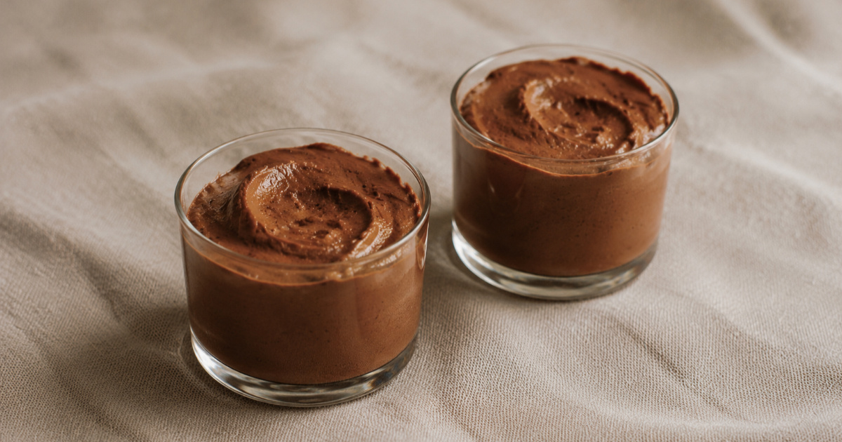 Čokoladni mousse s maslinovim uljem i cvijetom soli, idealan za ljubitelje slatkog