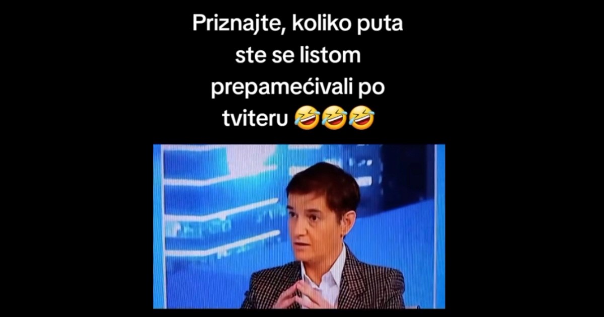 Ana Brnabić izmislila novu riječ pa postala hit na internetu