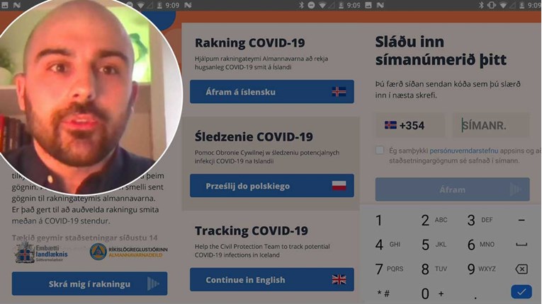 Hrvat opisao kako radi aplikacija za praćenje kontakata na Islandu
