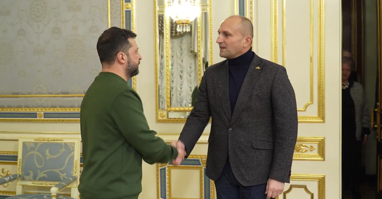 VIDEO Zelenski primio Anušića