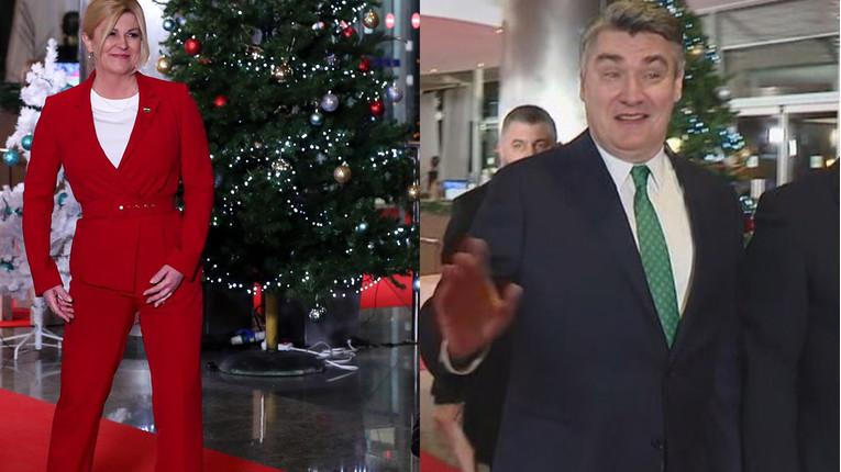 Stigle prve slike s HRT-a, pogledajte Kolindu i Milanovića uoči sučeljavanja