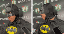 NBA igrač davao intervju odjeven u Batmana. Suigrač mu dobacio: Kog vraga radiš?