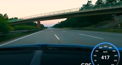 VIDEO Češki bogataš jurio Njemačkom 417 km/h, sve je snimio