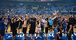 VIDEO Dinamovci titulu proslavili pjesmom Mladena Grdovića