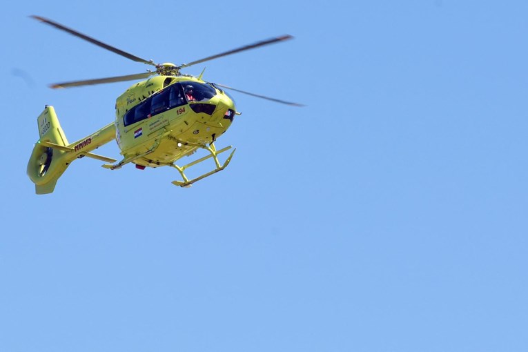 Požar u tvrtki u Međimurju: Muškarac helikopterom prevezen u Zagreb