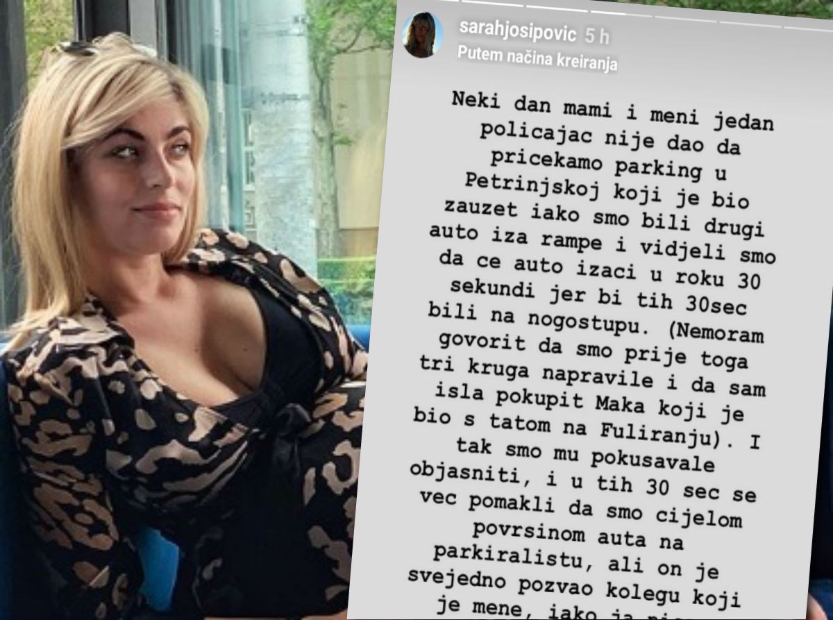 Sarah Josipović: Priveli su me dok sam djetetu vadila putovnicu