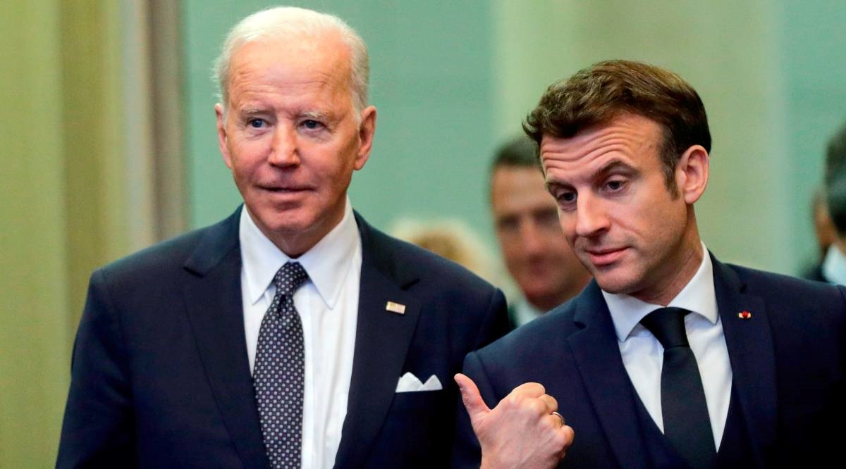 Biden jučer: Putin je krvnik. Macron danas: Ja ga ne bih tako nazvao