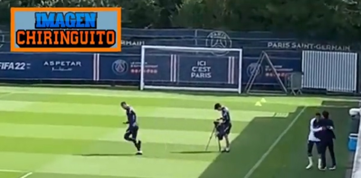 Detalj s treninga PSG-a koji je podijelio navijače. Pogledajte što radi Mbappe