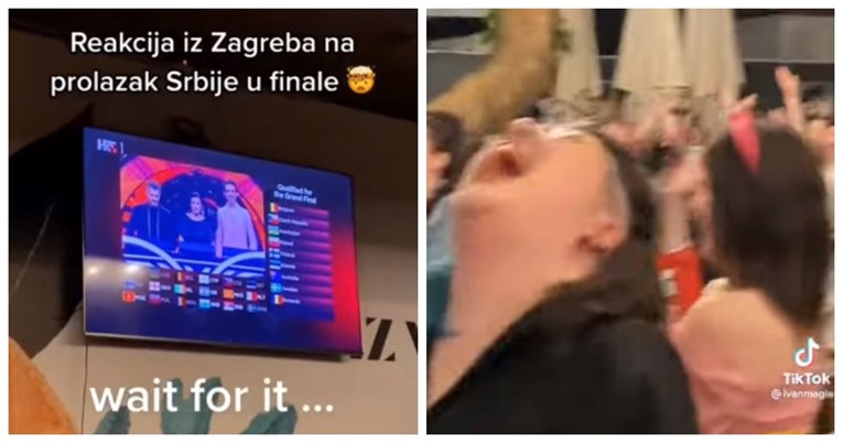 Srbe oduševila snimka iz zagrebačkog kafića: "Totalna histerija zbog Konstrakte"