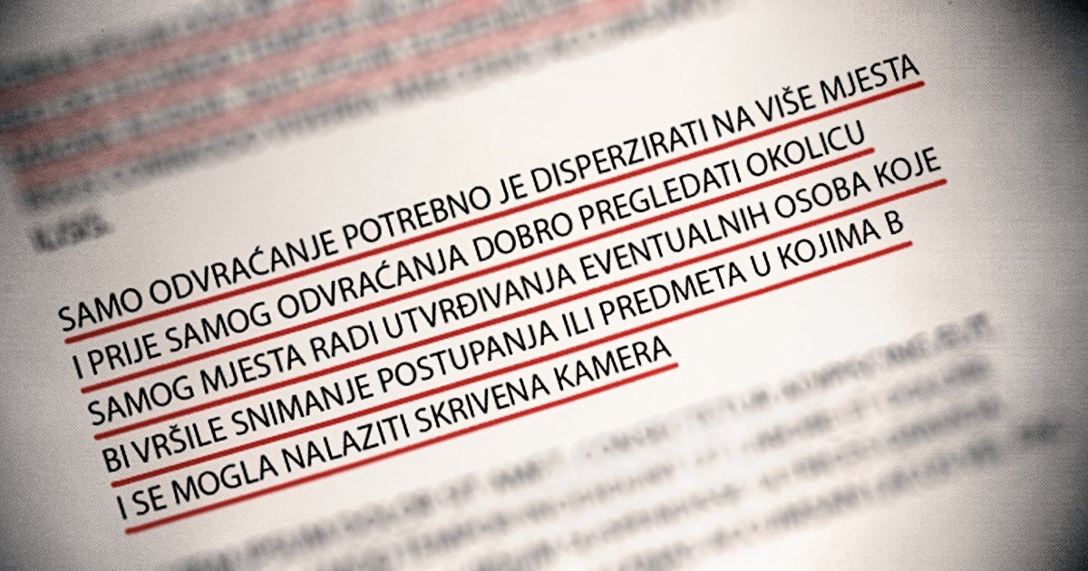 Objavljujemo naredbu policajcima o tjeranju migranata: "Pazite da vas ne snime"