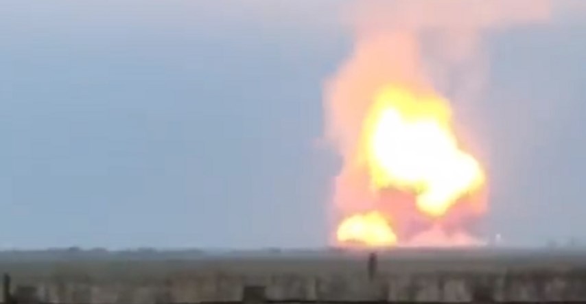 VIDEO Velika eksplozija na Krimu