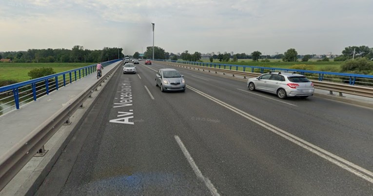 Sudar na Mostu slobode u Zagrebu