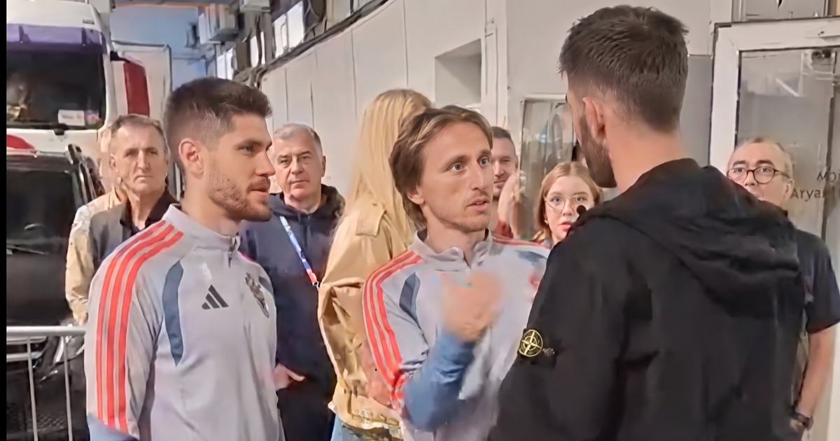 VIDEO Livaja je srdačno pričao s Kramarićem. Onda je naišao Modrić