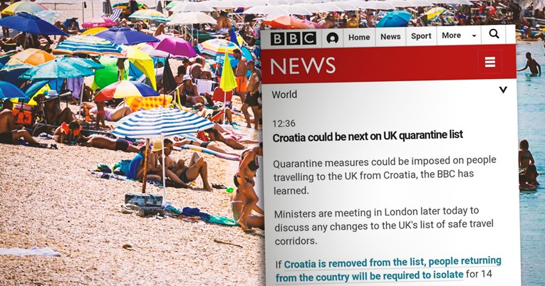 BBC objavio: Hrvatska bi danas mogla na crvenu listu Velike Britanije