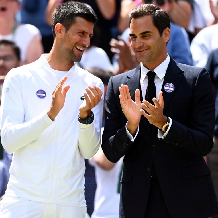 VIDEO Federer gledao kako se Đoković približava njegovom rekordu. "Velika mi je čast"