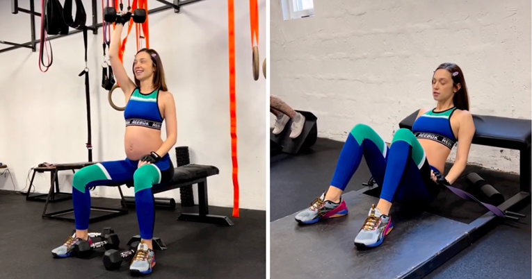 DJ-ica pokazala kako izgleda trening u 7. mjesecu trudnoće