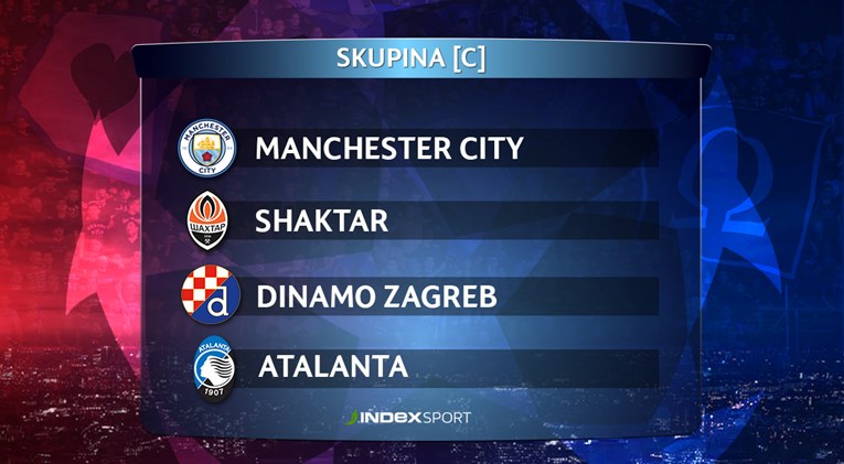 Dinamo u Ligi prvaka u skupini sa Cityjem, Šahtarom i Atalantom