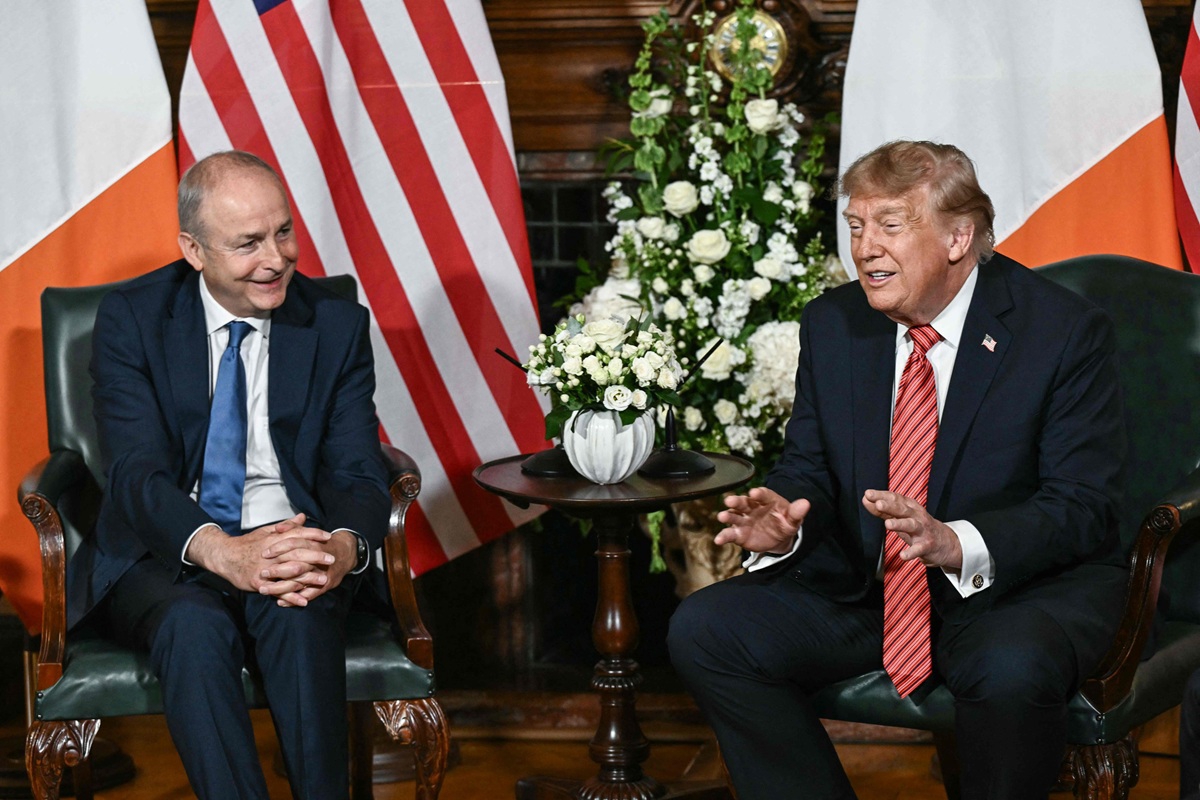 Trump ponovio želju za ujedinjenjem Irske, pitali ga i za Škotsku