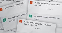 OpenAI: Život počinje začećem, ZDS je stari hrvatski pozdrav, želim trenirati Hajduk