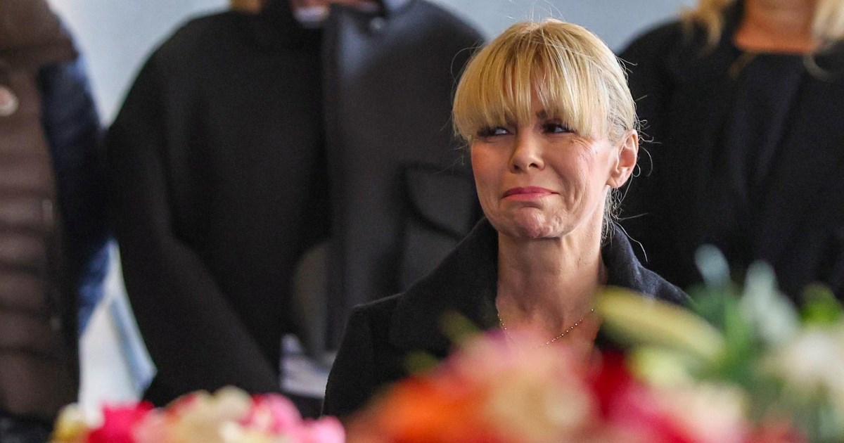 Shrvana Mila Elegović na sprovodu se oprostila od bivšeg muža