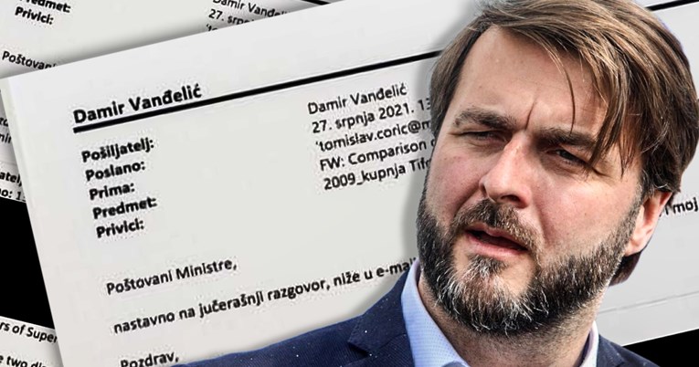 Objavljen mail kojim je Vanđelić upozorio Ćorića da Ina gubi velik novac