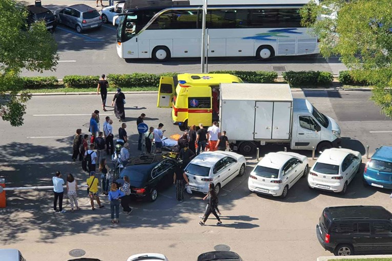Nesreća u Splitu, vozač motora hitno prebačen u bolnicu
