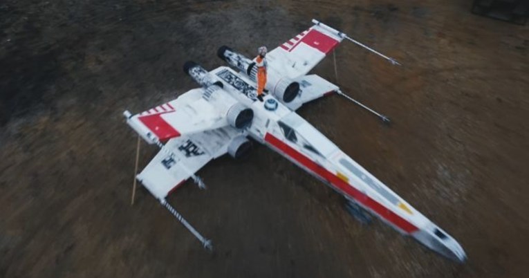 Obožavatelji Ratova zvijezda napravili repliku svemirskog lovca Lukea Skywalkera