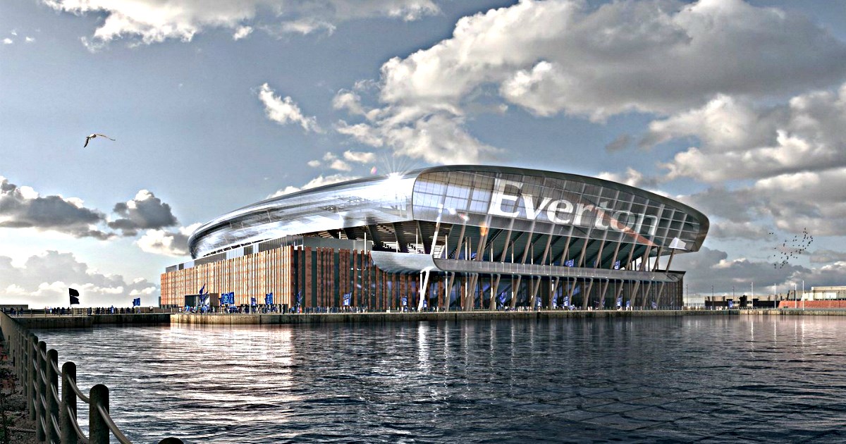 VIDEO Everton predstavio novi moderni stadion od pola milijarde eura