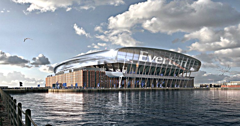VIDEO Everton predstavio novi moderni stadion od pola milijarde eura