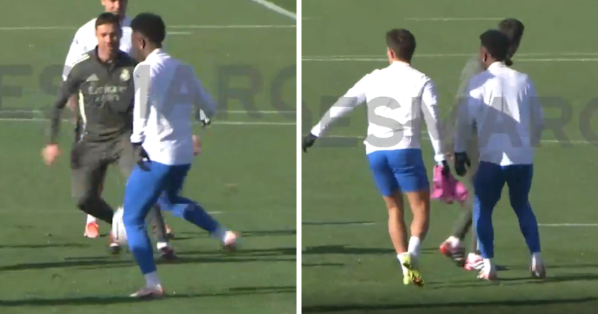 VIDEO Španjolci pišu da Realovi igrači ne žele Xabija. Ovo mu je napravio Vinicius