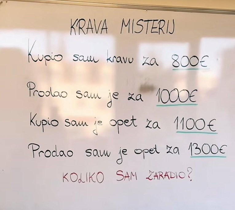 Ovaj matematički zadatak zbunio je internet. Znate li vi točno rješenje?