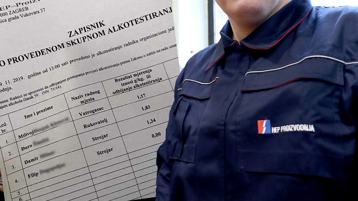 HEP: Naši radnici su bili pijani usred dana, neće dobiti otkaz