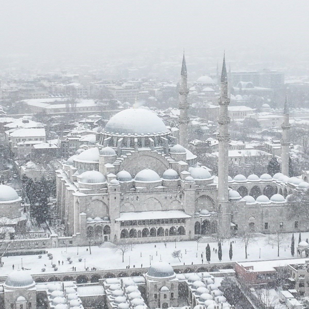 VIDEO Istanbul pod snijegom