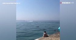 VIDEO Mladić jurio jet-skijem kod splitske plaže