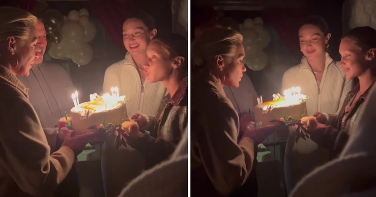 Pogledajte kako su Bella i Gigi Hadid iznenadile majku za njezin 59. rođendan