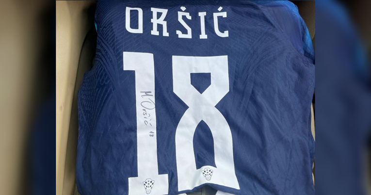 Oršić donirao dres s prošlogodišnje Lige nacija za pomoć stopostotnom invalidu