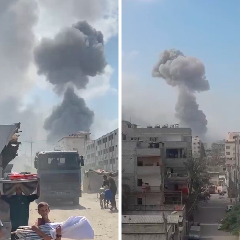 VIDEO Izraelci u Gazi detonirali oklopne transportere napunjene eksplozivom